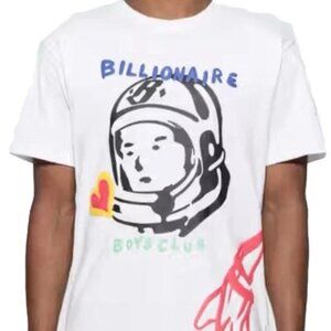 Billionaire Boys Club T Shirt White Graphic Tee Pharrell Williams x NIGO's XL